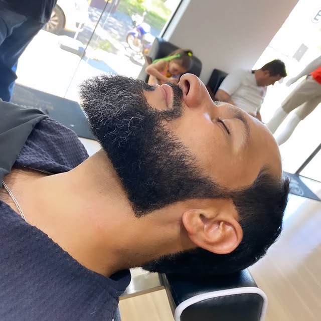 Resultado real de barba